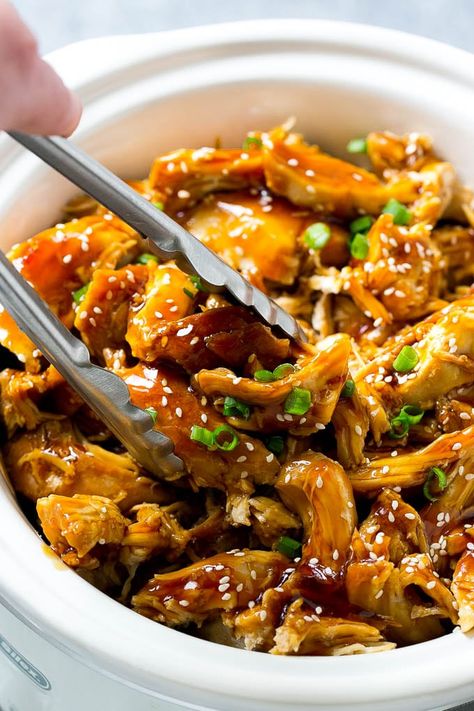 Slow Cooker Teriyaki Chicken Recipe | Crock Pot Teriyaki Chicken | Slow Cooker Chicken | Asian Chicken #slowcooker #crockpot #teriyaki #chicken #dinner #dinneratthezoo Crockpot Dessert, Teriyaki Chicken Recipe, Teriyaki Chicken Crock Pot, Healthy Breakfast Bowl, Slow Cooker Teriyaki Chicken, Slow Cooker Teriyaki, Pastas Recipes, Chicken Teriyaki Recipe, Crockpot Recipes Beef