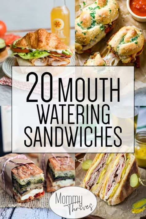 Gourmet Sandwich Recipes, Gourmet Sandwiches Recipes, Cold Sandwich Recipes, Resep Sandwich, Easy Sandwich, Roast Beef Sandwich, Sandwhich Recipes, Best Sandwich Recipes, Healthy Sandwich Recipes