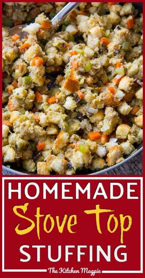 Stuffing Christmas, Homemade Stove, Stovetop Stuffing, Stove Top Stuffing Meatloaf, Stove Top Stuffing Recipes, Homemade Stuffing Recipes, Recipes Spaghetti, Stove Top Stuffing Mix, Stove Top Stuffing