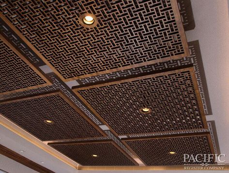 Fabric Ceiling Ideas, Ceiling Wood Design, Trendy Ceiling Design, Hanging Light Design, Unique Ceiling Ideas, Decorative Ceiling Panels, Wood Ceiling Panels, Floating Ceiling, Wooden Ceiling Design