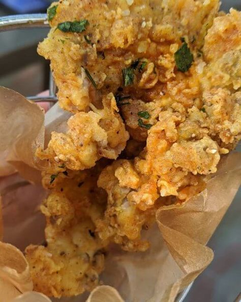 Oysters Mushrooms, Fried Oyster Mushrooms, Mushroom Recipes Vegan, Oyster Mushroom Recipe, Fried Oyster, Vegan Fried Chicken, Vegan Fries, Fried Oysters, Oyster Mushrooms