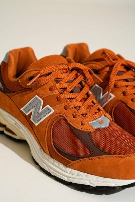 New Balance 2002R "Rust Oxide" now available online New Balance 2002r Orange, Orange Low-top Running Sneakers, Orange Low-top Running Shoes, New Balance Shoes Orange, New Balance Runners, Orange Fade-resistant Running Shoes For Streetwear, New Sneaker Releases, New Balance 2002r, Sneaker Release