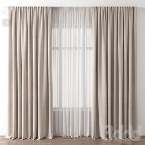 Beige Curtains Living Room, Kursi Outdoor, Luxury Window Curtains, Window Curtain Designs, Koti Diy, Curtains Living Room Modern, Beige Curtains, تصميم داخلي فاخر, Plain Curtains