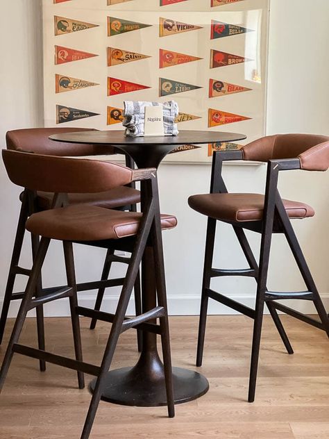 High Table Chairs, High Table And Chairs Cafe, Round Bar Table And Stools, Bar Tables And Stools, Bar Stool And Table, High Table With Stools, Narrow Bar Stools, Bar Stool Ideas, Bar Table Round