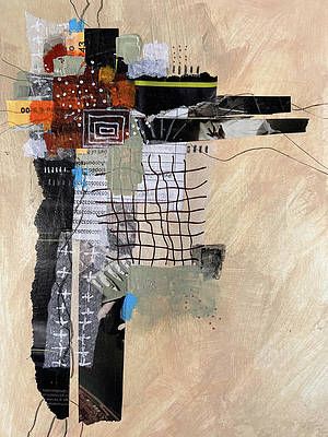 Town Square Print by Nancy Merkle Busy Town, Painted Collage, Creative Advertising Photography, Collage Book, Chasing Waterfalls, Abstract Art For Sale, Magazine Collage, Paper Collage Art, Artwork Modern