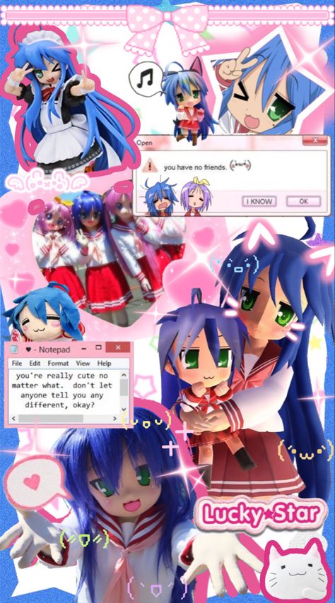 Anime Kawaiicore Wallpaper, Cutecore Anime Wallpaper, Animecore Webcore Wallpaper, Cutecore Wallpaper Lockscreen, Konata Wallpaper, Anime Core Wallpaper, Cute Pink Wallpaper Kawaii, Konata Izumi Wallpaper, Cutecore Wallpaper Iphone