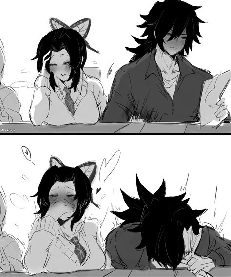 Me And Who, Oc Manga, Kimetsu No Yaiba, Funny Anime Pics, Anime Kawaii, Karakter Anime, Slayer Anime, Cute Anime Couples, Anime Comics