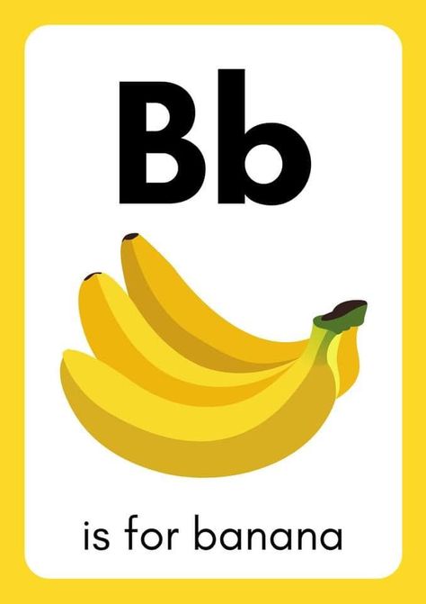 Letter B Printable Alphabet With Image Letter B Printable, Abc Flashcards Printable, Preschool Alphabet Printables, Kids Learning Alphabet, Alphabet Flash Cards Printable, Letter B Worksheets, Alphabet Letters Images, Alphabet Train, Free Printable Alphabet