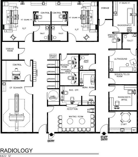 Diagnostic Medicine | Pocket Dentistry Oncology Hospital Design, Diagnostic Centre Interior Design, Infirmary Design, Radiology Department Floor Plan, Medical Laboratory Floor Plan, Diagnostic Center Design, Radiology Clinic Design, Radiology Center Design, Physical Therapy Floor Plan