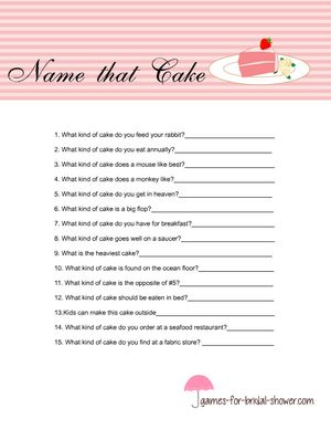 Free Printable Name that Cake Bridal Shower Game Name That Cake Bridal Shower Game, Shower Game Prizes For Guests, Bridal Shower Games Free Printables, Free Bridal Shower Games, Cake Bridal Shower, Harry Potter Bridal Shower, Bridal Shower Games Prizes, Bridal Shower Games Funny, Cake Templates