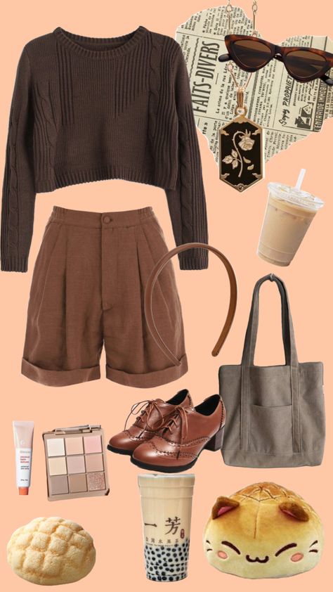 Coffee Outfits, Kawaii Casual, Coffee Outfit, Coffee Obsession, Coffee Addict, Aesthetic Fashion, Your Aesthetic, Creative Energy, Cute Outfits