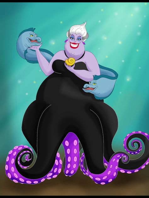 Ursula Painting Ideas, Ursula Hair Ideas, Ursula Dress To Impress, Ursula Cartoon, Ursula Eels, Ursula Outfit, Ursula Drawing, Ursula Aesthetic, Ursula Mermaid