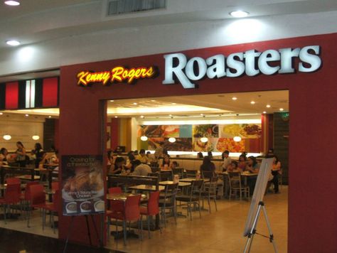 Kenny Rogers Restaurant, Kenny Rogers Roasters, Childhood Memories 90s, Food Chains, Old Commercials, Kenny Rogers, Vintage Restaurant, Fall Over, Gas Stations