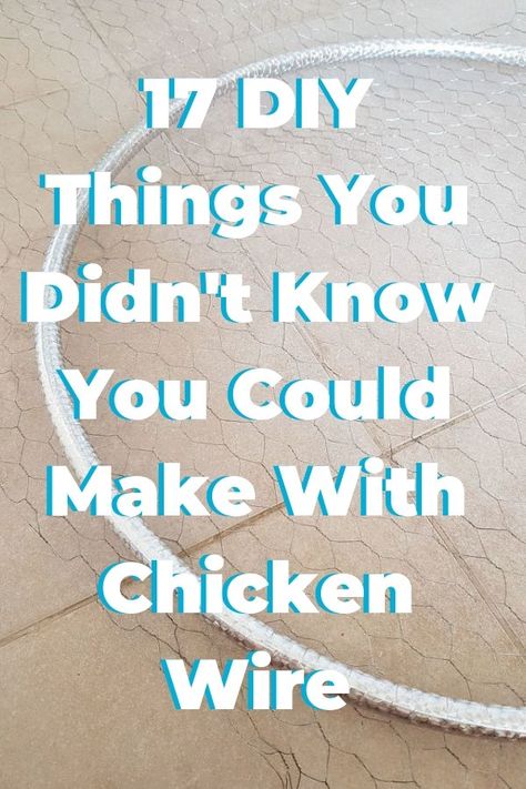 Chicken wire is so versatile and popping up all over the place. You can create lovely DIY home decor with this great material. Update your home with a few simple projects! #diy #chickenwire #diy #diyhomedecor Chicken Wire Crafts, Diy Locker, Diy Wainscoting, Diy Blanket Ladder, Diy Wall Shelves, Diy Things, Chicken Wire, Mason Jar Diy, Mason Jar Crafts