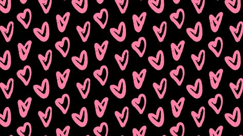 cute hearts wallpaper for desktop Wallpaper Backgrounds Girly Black, Chromebook Wallpaper Aesthetic Pink, Black And Pink Wallpaper Desktop, Pink And Black Laptop Wallpaper, Hearts Wallpaper Laptop, Black And Pink Desktop Wallpaper, Cute Hearts Wallpaper, Heart Wallpaper Laptop, Aesthetic Computer Backgrounds