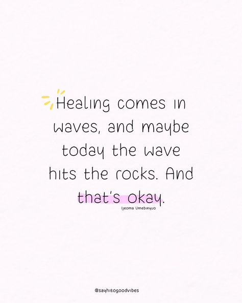 Healing takes time, and it's okay to feel vulnerable as you navigate the ups and downs. 🌊💫 📘 Quote from the book 'Questions for Ada" by Ijeoma Umebinyuo #HealingJourney #EmotionalHealing #SelfCare #Resilience #InnerPeace #Mindfulness #Growth #Recovery #SelfLove #HealingProcess Its Okay To Feel All The Feels, Ijeoma Umebinyuo, Feel Quotes, Healing Takes Time, Book Questions, Vision Board Themes, The Feels, All The Feels, It's Okay