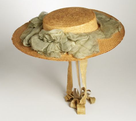 Womans sailor hat from the 1890s. This picture is from the life collection. Historical Hats, Medieval Woman, Wedding Boots, Sailor Hat, Edwardian Dress, Victorian Women, Antique Clothing, Edwardian Era, Fashion Plates