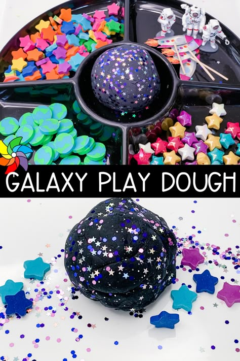 Outer Space Play Dough, Twinkle Twinkle Activities, Stars Activities For Preschool, Galaxy Sensory Bin, Space Theme Eyfs, Twinkle Twinkle Little Star Eyfs Activities, How To Catch A Star Eyfs Activities, Twinkle Twinkle Little Star Preschool, Twinkle Twinkle Little Star Craft