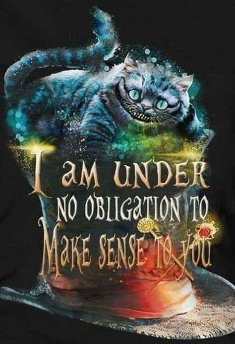 Gatto Del Cheshire, Alice Quotes, Wonderland Tattoo, Alice And Wonderland Quotes, Wonderland Quotes, Were All Mad Here, Pop Surrealism, Cheshire Cat, Disney Quotes