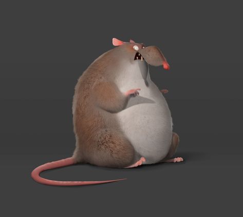 Rat Character, Fat Rat, Character Design Illustration, Reference Photos For Artists, Character Ideas, Iconic Characters, Character Concept, Rats, Motion Graphics