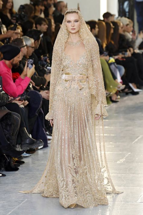 Elie Saab Haute Couture Spring Summer 2020 Paris – NOWFASHION Elie Saab Haute Couture, Elie Saab Spring, Runway Models, Wedding Dress Styles, Elie Saab, Couture Collection, Dream Dress, Paris Fashion, Paris Fashion Week