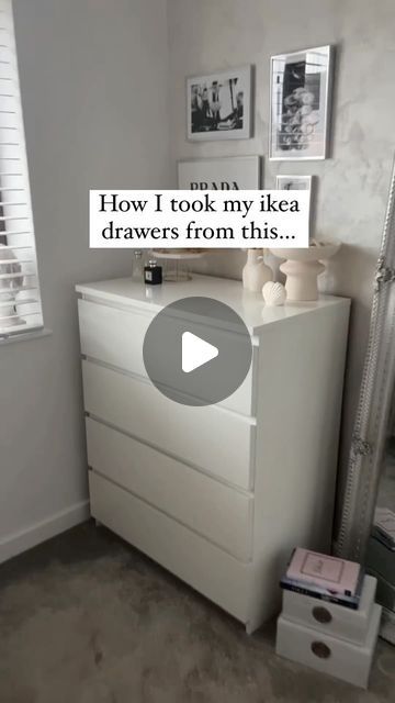 Ikea Malm Dresser Hack Tv Stand, Ikea Kullen Nightstand Hack, Refinished Ikea Dresser, Diy Closet With Ikea Dresser, Transform Ikea Furniture, Ikea Malm Bed Frame Makeover, 2 Malm Dressers Side By Side, Ikea Malm Dressing Table Makeover, Ikea Malm Chest Of Drawers Hack