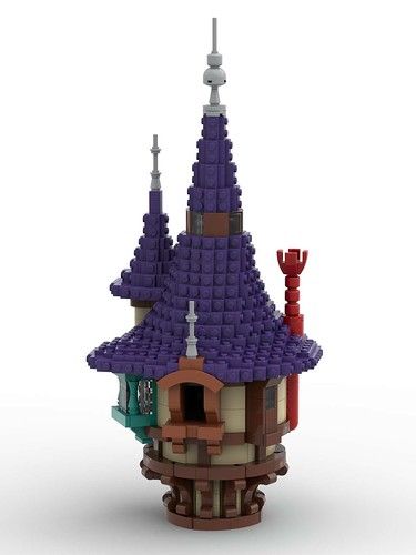 Rapunzel's Tower (WIP) | This is a render of my Rapunzel's t… | Flickr Lego Wizard Tower, Minecraft Rapunzel Tower Tutorial, Rapunzels Tower Minecraft Tutorial, Tangled Tower Minecraft, Tangled Minecraft, Tower Roof Minecraft, Rapunzel Tower Minecraft, Rapunzel Minecraft, Minecraft Tower Roof