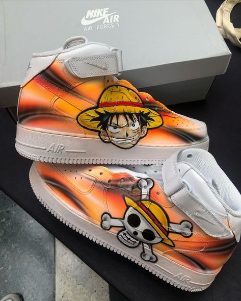 Everybody knows that airbrushing is the latest in shoe decoration. It allows you to express yourself in a bold way. What’s your favorite airbrush design for sneakers? 📷: @airbrush_tattsncaps . . . #customshoes #airbrushshoes #airbrush #airbrushing #customdesign #airbrushpainting #airbrushartist #airbrushartwork #airbrushworld #airbrushmagazine #airbrushingart #airforce1 #customairforce1 Airbrush Shoes, Airbrush Clothes, Airbrush Design, Airbrush Shirts, Airbrush Designs, Shoe Decoration, Custom Air Force 1, Air Brush Painting, Decorated Shoes