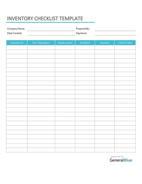 To track your inventory list more easily, an excel inventory checklist may come in handy. It keeps things organized and the template can be pulled up anytime. Inventory Checklist Template, Book Keeping Templates, Inventory List Template, Business Daily Planner, Business Planner Printables, Inventory Checklist, Inventory Sheet, Inventory Printable, Inventory Organization