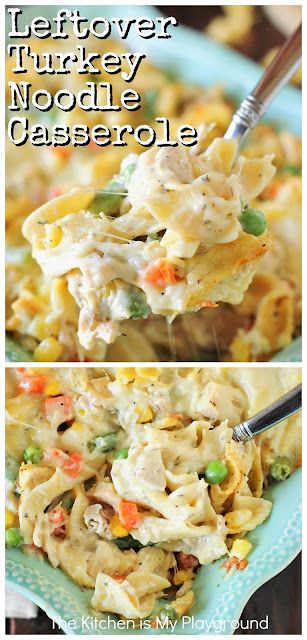 Easy Weeknight Dinners Ground Turkey, Turkey Hotdish Casseroles, Turkey Casserole Recipes Leftover, Turkey Noodle Casserole, Turkey Casserole Recipe, Leftover Turkey Casserole, Turkey Leftovers, Leftover Recipes, Thanksgiving Leftover Recipes