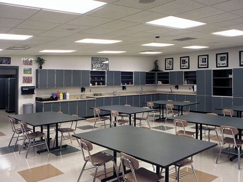 High School Art Room, Organization Classroom, Classe D'art, Art Rooms, Classroom Interior, Laboratory Design, House Games, School 2017, Meals Ideas