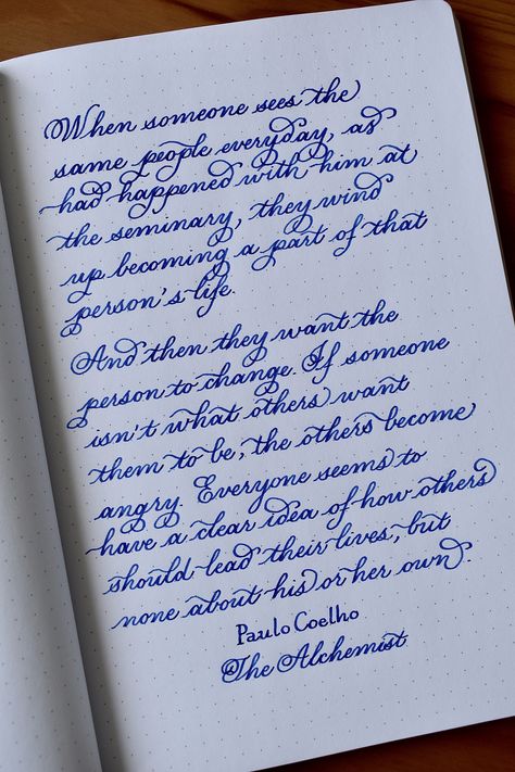 Cursive Handwriting, Handwriting Practice, Fountain Pen, Handwriting, Calligraphy, Notebook, Pen, Writing, Blue