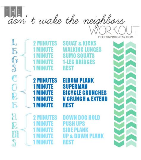 This week we moved to an apartment in Philly so I put together... Silent Workout, Apartment Workout, Hiit Yoga, Equipment Free Workout, Quiet Workout, Free Workout, At Home Workout Plan, Low Impact Workout, Morning Workout