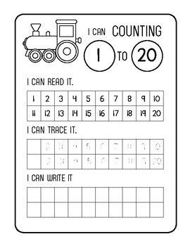 kindergarten math worksheets Teaching Letter Recognition, Learning Centers Preschool, Number Formation, Preschool Tracing, Math Centers Kindergarten, Preschool Math Worksheets, Learning English For Kids, Learning Abc, Numbers For Kids