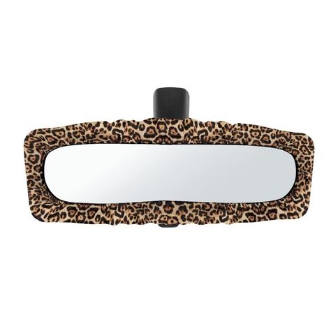 PRICES MAY VARY. Title: ZERODATE Sexy Car Rear View Mirror Cover Brown Leopard Print Elastic Auto Inside Rearview Mirror Cover for Women Men,Car Interior Trim. Product Type: Categories > Replacement Parts > Body & Trim > Trim > Interior > Mirrors Audi Car Decor, Leopard Print Car Interior, Truck Decorations Interior, Inside Car Decor, Girly Car Decor, Inside Car Decorations, Cute Cars Accessories, Interior Car Decorations, Boho Car Decor