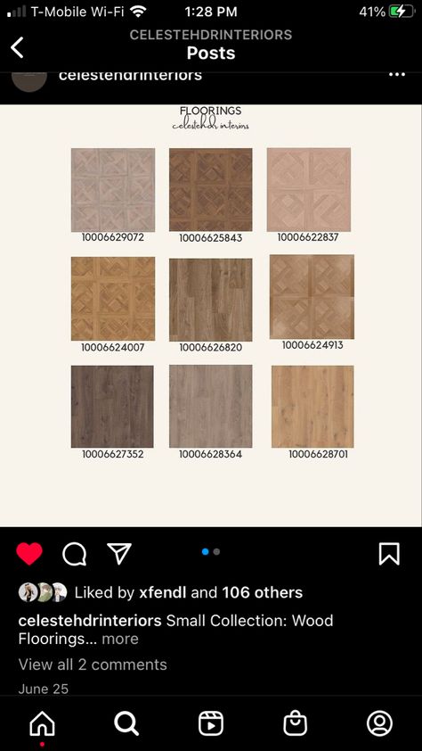 Bloxburg Qr Codes, How Do You Put Codes In Bloxburg, Bloxburg Wood Floor Codes, Wooden Decals Bloxburg, Wooden Floor Aesthetic, Wooden Bloxburg House, Floor Combos Bloxburg, Outside Wall Decal Bloxburg, Bloxburg Picture I’d Codes