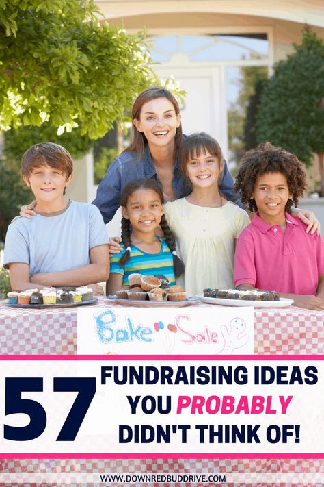 Dec 30, 2019 - Need some GOOD Fundraising Ideas? Check out this list of 57 ideas you probably haven't thought of! Lots of unique ways to raise money! Shirt Fundraiser Ideas, Booster Club Fundraisers Sports, Yard Sale Fundraiser Ideas, Little League Fundraising Ideas, Mops Fundraising Ideas, Scholarship Fundraising Ideas, Quick Easy Fundraiser Ideas, Find Raiser Ideas, Easy Fundraising Ideas For School