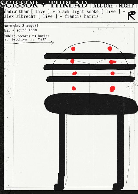 Shane Davis illustrates distorted faces for the Public Records poster collection | It's Nice That Sound Room, J Black, Its Nice That, Losing Friends, Public Records, Line Work, Lattice Design, Colour Blocking, Poster Collection