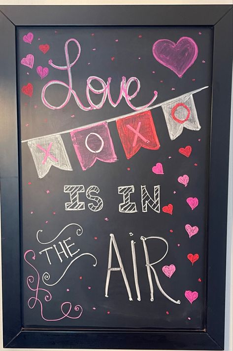 Valentine chalkboard art Valentines Day White Board Ideas, Valentines White Board Ideas, Chalkboard Valentines Day Chalk Art, Valentine’s Day Chalkboard Art, Valentines Day Chalkboard Art, Valentines Chalkboard Art, Valentine Chalkboard Art, Starbucks Art, Valentine Art Projects