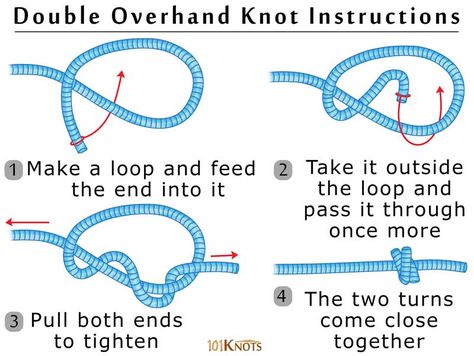 Stopper Knot, Junior Girl Scout Badges, Climbing Knots, Camping Knots, Loop Knot, Survival Knots, Knots Guide, Neck Tie Knots, Overhand Knot