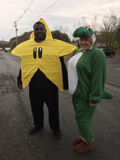 Super Mario costumes Tanooki Mario Costume, Boo Costume Mario, Super Mario Star Costume, Nintendo Characters Costumes, Mario Star Costume, Super Mario Bros Costumes, Mario Costumes, Mario Kart Costumes, Mario Bros Costume