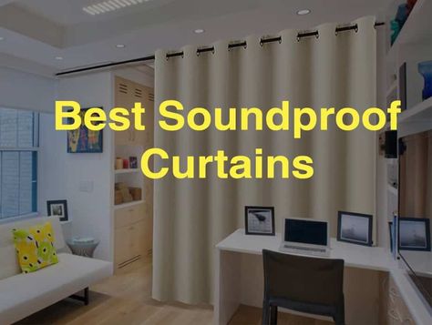 One of the easiest ways to soundproof any space is by using the best soundproof curtains available in the market. Soundproof Curtains Diy, Soundproof Room Dividers, Sound Dampening Curtains, Sound Absorbing Curtains, Noise Cancelling Curtains, Soundproof Room Divider, Drum Room Soundproof, Sound Proof Room Divider, Sound Proof Office