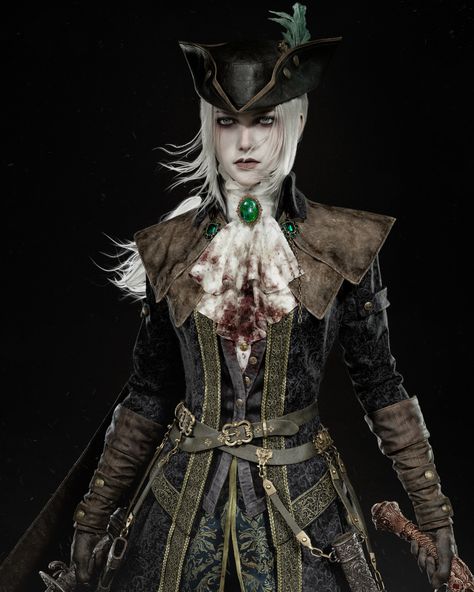 Bloodborne Maria, Maria Bloodborne, Bloodborne Characters, Bloodborne Game, Bloodborne Cosplay, Lady Maria, Face Proportions, Fictional Character Crush, Bloodborne Art