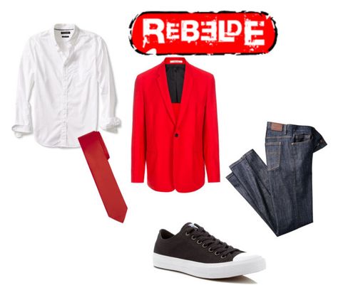 "Rebelde uniform" by nereidanelyc on Polyvore featuring Converse, Banana Republic, Paul Smith, men's fashion and menswear Rbd Outfits Men, Rebelde Concert Outfits, Rebelde Outfits Ideas, Outfit Rbd, Luxury Fashion And Independent Designers, Rebelde Outfits, Rebelde Concert, Rbd Outfits, Rbd Concert