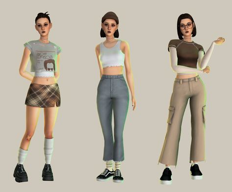 #sims4 #sims4customcontent #sims4clothes #s4cc #ts4cc sims 4 cc sims 4 female clothing sims 4 clothing cc Sims 4 Cc Hipster Clothing, Sims 4 Barista Outfit, Sims 4 Dungarees, The Sims 4 Cc 90s Clothes, Sims 4 Thrifted Cc, Sims 4 Cc Jacket Maxis Match, Undershirt Sims 4 Cc, Sims 4 80s Cc Clothes, Sims 4 Cc Artist Clothes