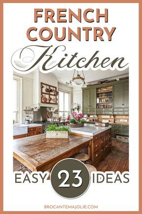 French Country Color Palette, French Country Kitchen Ideas, French Country Kitchen Designs, French Country Colors, French Country Decorating Kitchen, Country Kitchen Ideas, Styl Shabby Chic, Modern French Country, Country Kitchen Designs