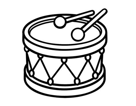 Dibujo de un Tambor de juguete para pintar, colorear o imprimir. Colorea online con dibujos.net y podrás compartir y crear tu propia galería de dibujos pintados de Juegos. Drum Drawing, Music Tones, Musical Instruments Drawing, Percussion Music, Toy Drum, Guitar Illustration, Guitar Drawing, Dinosaur Crafts, Mandala Coloring Books