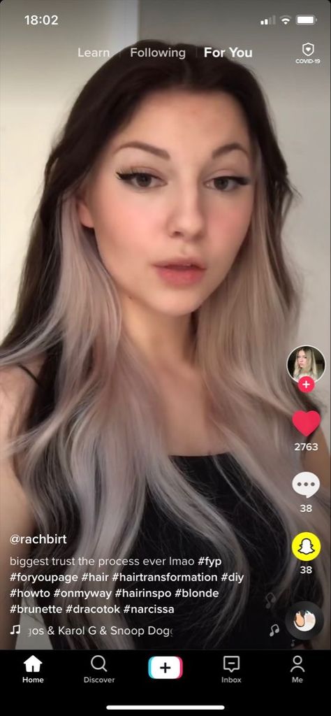 Narcissa Malfoy Hair, Malfoy Hair, Purple Blonde, Hair Dyed Underneath, Dyed Hairstyles, Narcissa Malfoy, Hair Color Inspiration, Blonde Dye, 2021 Aesthetic