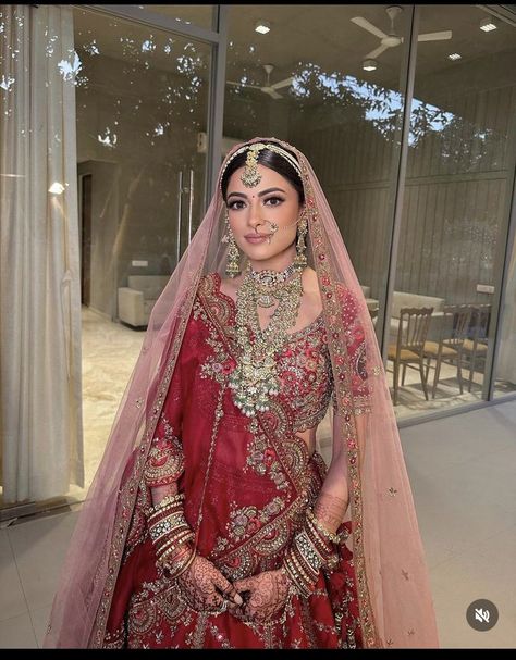 Classic Indian wedding dress / Indian wedding dress/ beautiful Indian wedding dress, Indian bride #classic #bride #makeup #Indian #IndiIndian wedding dress #wedding dress #Indian fashion #fashion Bridal Lehenga Indian Brides, Marwadi Lehenga, Marwadi Bride, Bollywood Brides, Wedding Dress Indian, Beautiful Indian Wedding, Red Bridal Lehenga, Latest Bridal Lehenga Designs, Best Indian Wedding Dresses