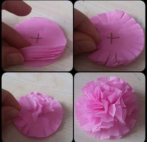 Săpunuri Handmade, Tissue Paper Crafts, Diy Flores, Hemma Diy, Paper Flower Crafts, How To Make Paper Flowers, Crepe Paper Flowers, Paper Flowers Craft, Tissue Paper Flowers